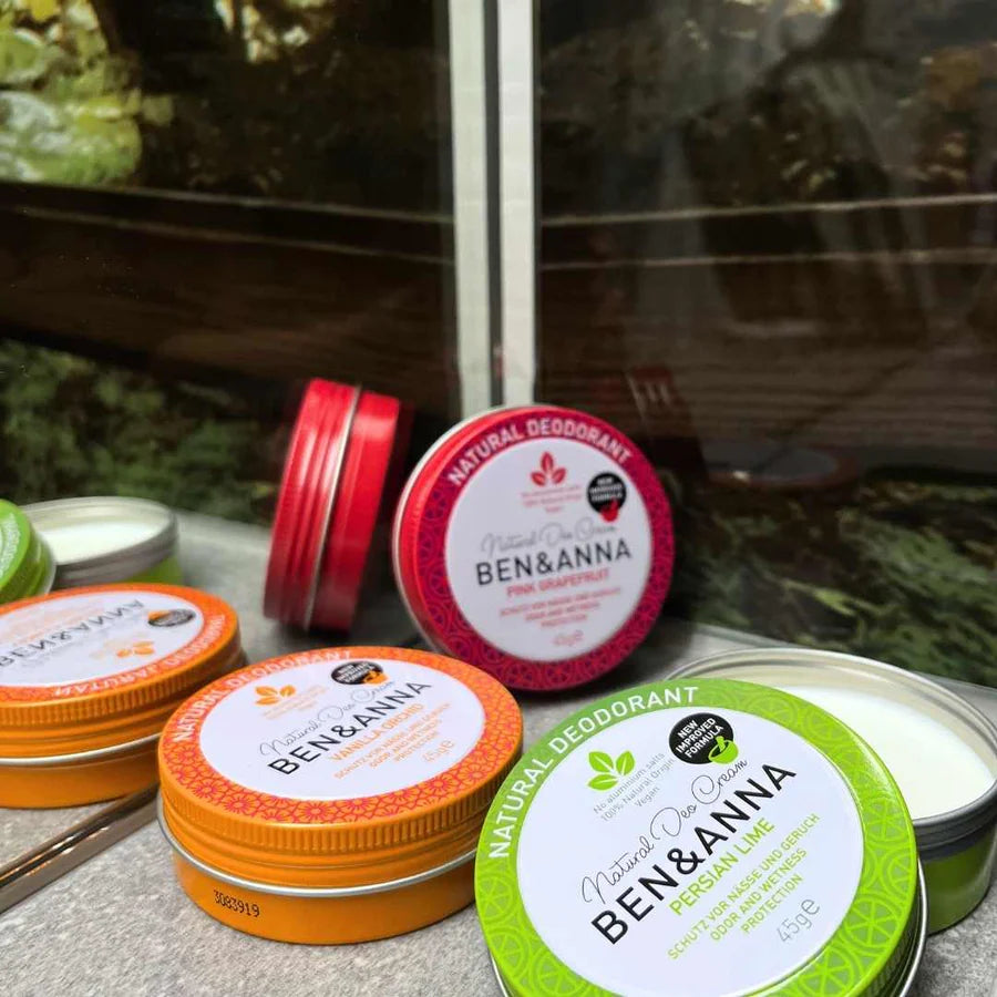 Déodorant crème - 3 parfums | Ben&Anna 45 g