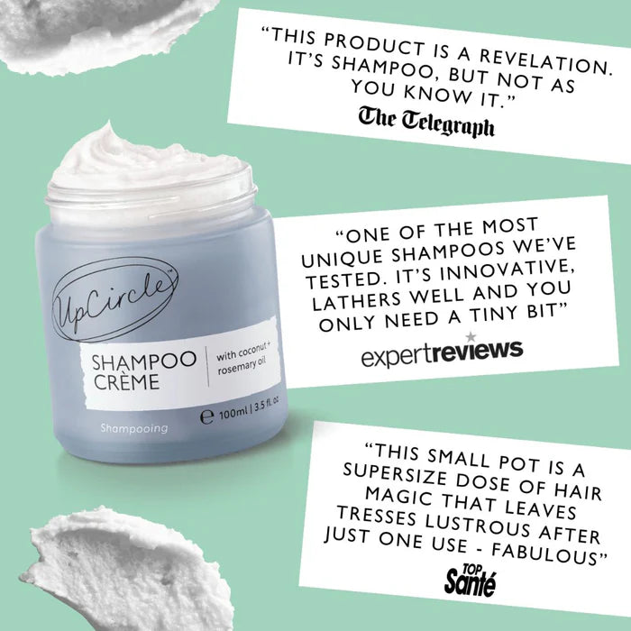 Upcircle Beauty Combideal - Duo shampoing et après-shampoing (2 x 100 ml)