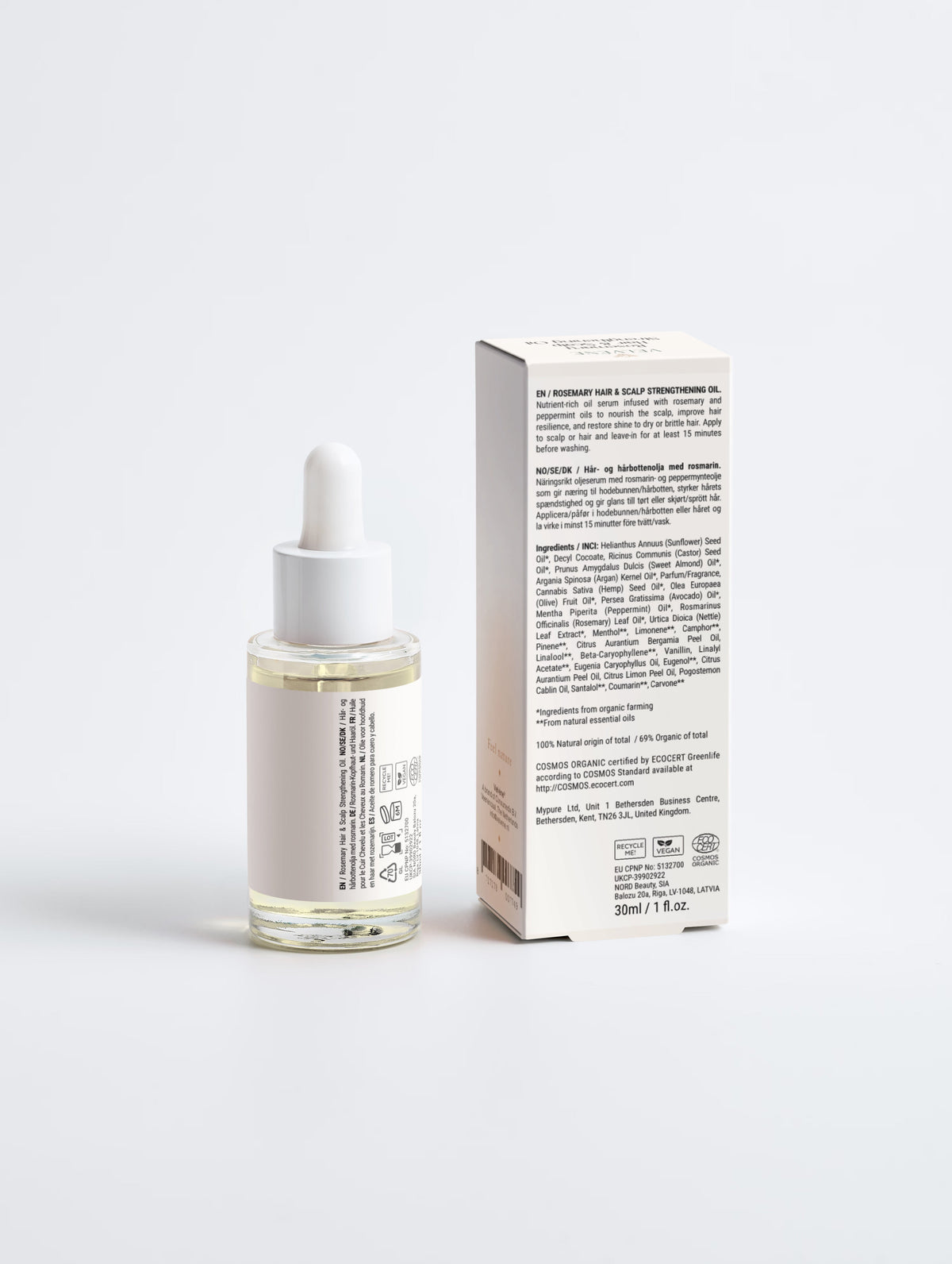 (pre-order) Velvène Rosemary Hair & Scalp Strengthening Oil - 30ml