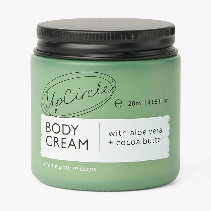 Upcircle Beauty - Natural Body Cream with Aloe Vera + Cocoa Butter - 120ml