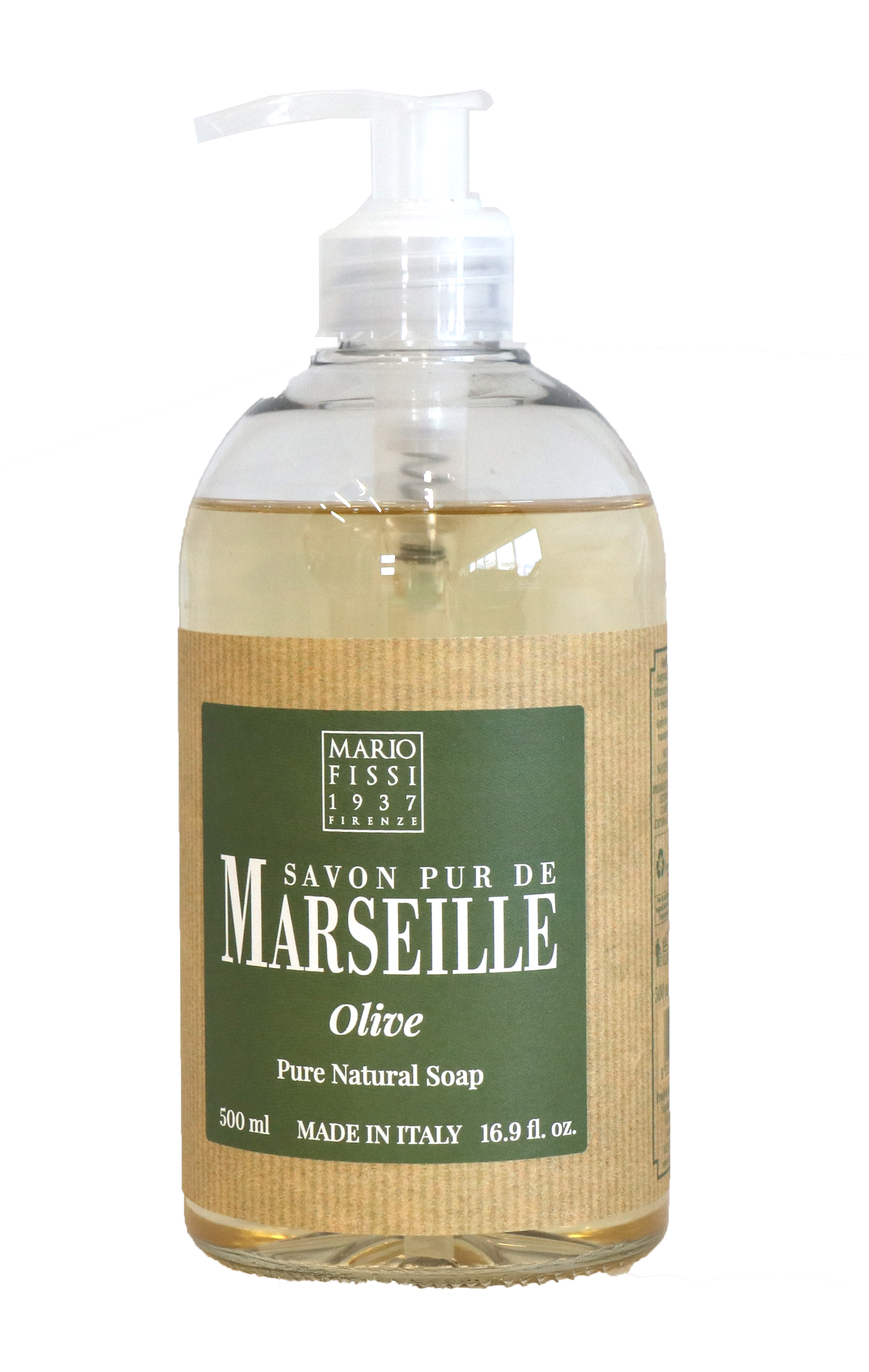 Savon liquide bio MARSEILLE Olive