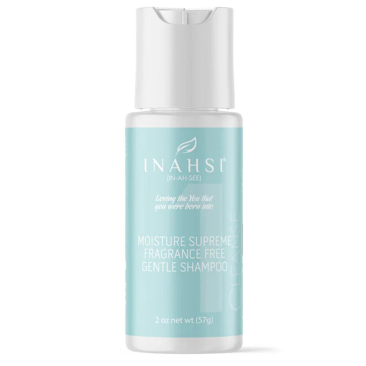 Inahsi Moisture Supreme Shampoing doux sans parfum - Format voyage, 59 ml
