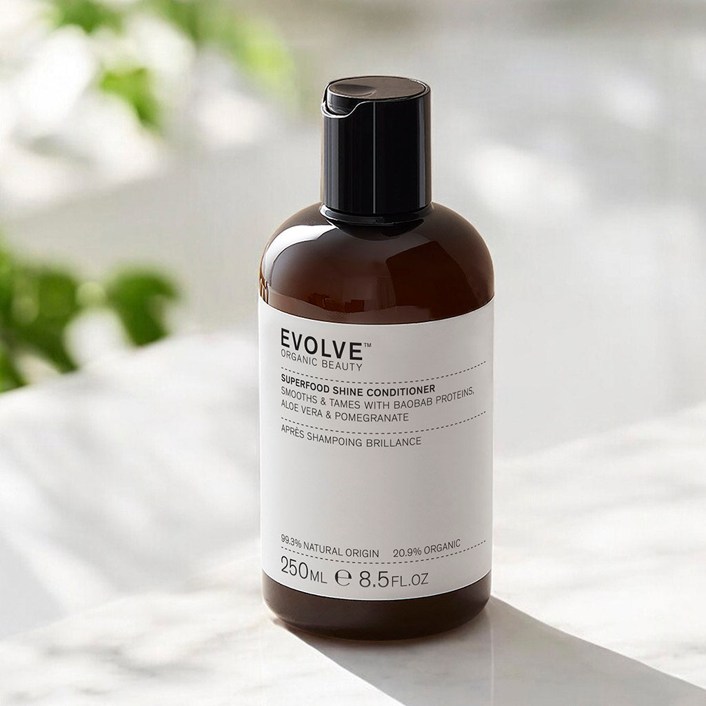 Après-shampoing brillance Superfood - Evolve - 250 ml