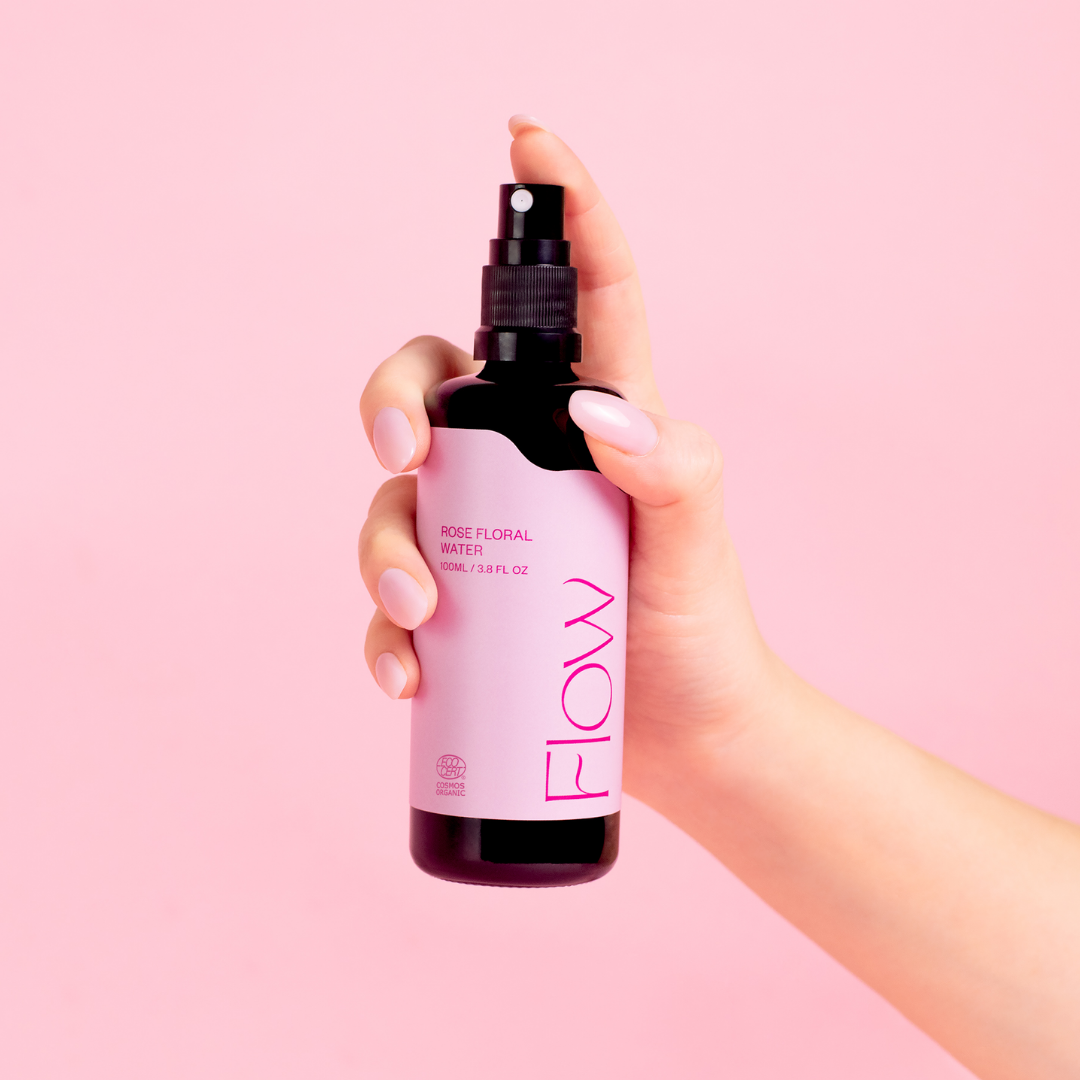 Rose Floral Water Face Mist - Flow Cosmetics - 100ml
