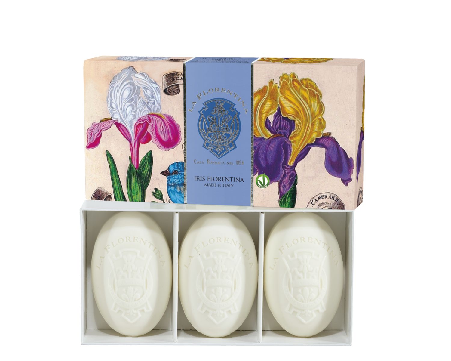 Savon La Florentina 3 x 150g Iris