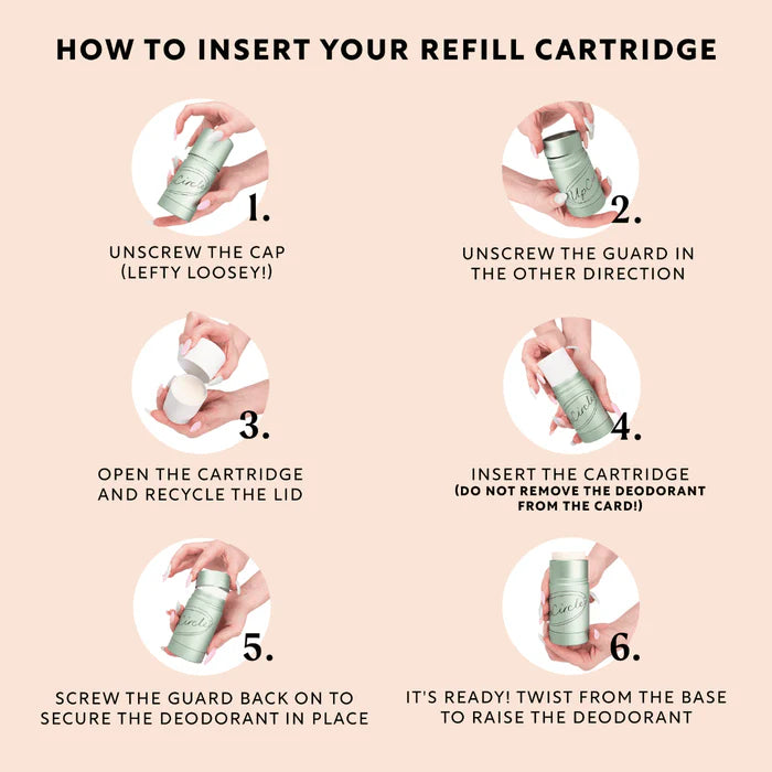 Upcircle Beauty - Recharge Déodorant Macadamia + Bergamote - 1 recharge (sans étui)
