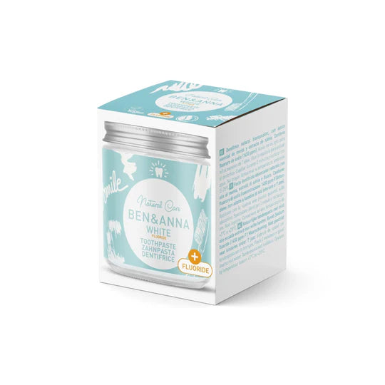 Dentifrice 4 variétés, pot en verre | Ben&Anna, 100 ml