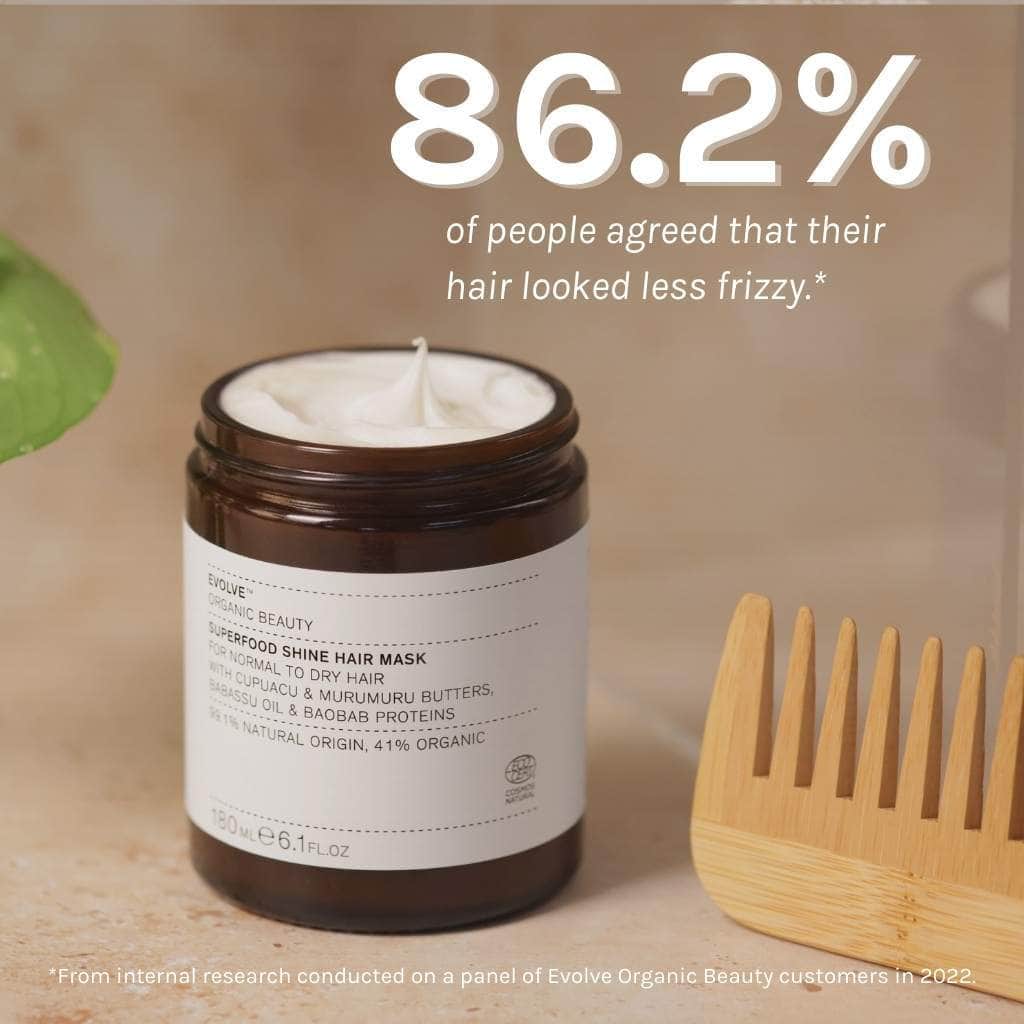 Evolve - Masque capillaire brillance aux superaliments - 180 ml