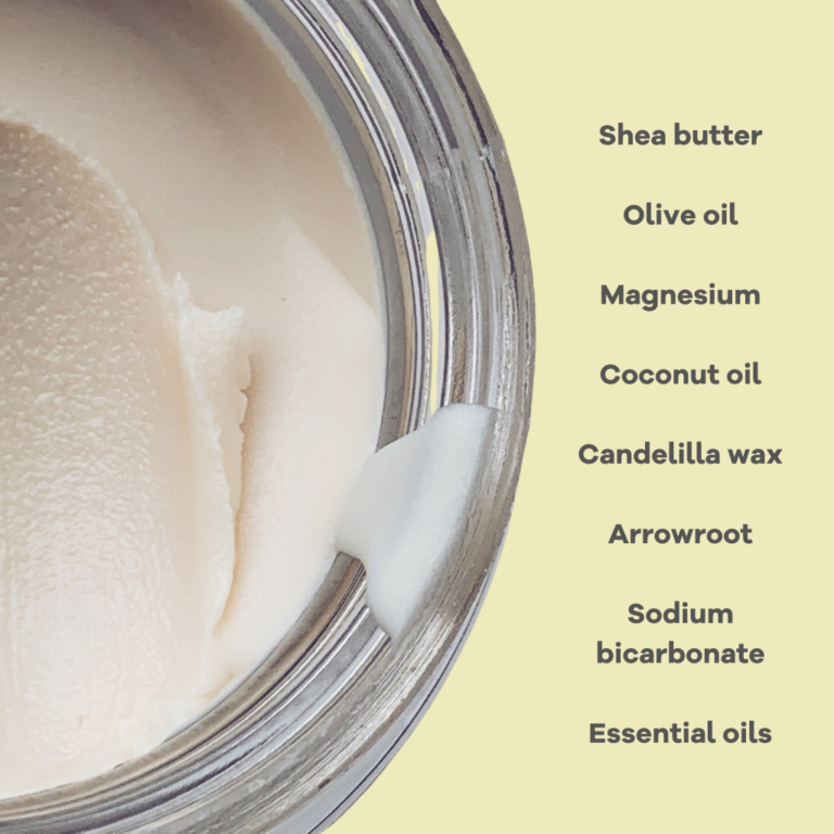 Clean Deodorant Balsem Citroen-Geranium 55gr - The Natural Deo Co