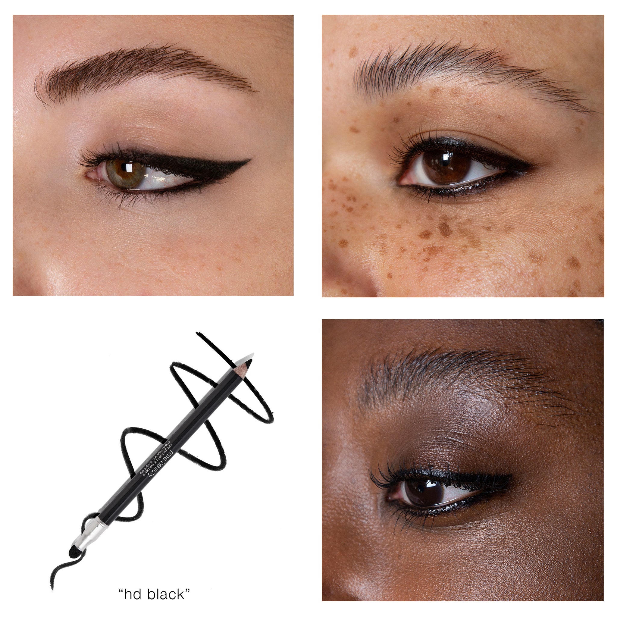 Crayon Yeux Kohl Straight Line avec taille-crayon - RMS BEAUTY