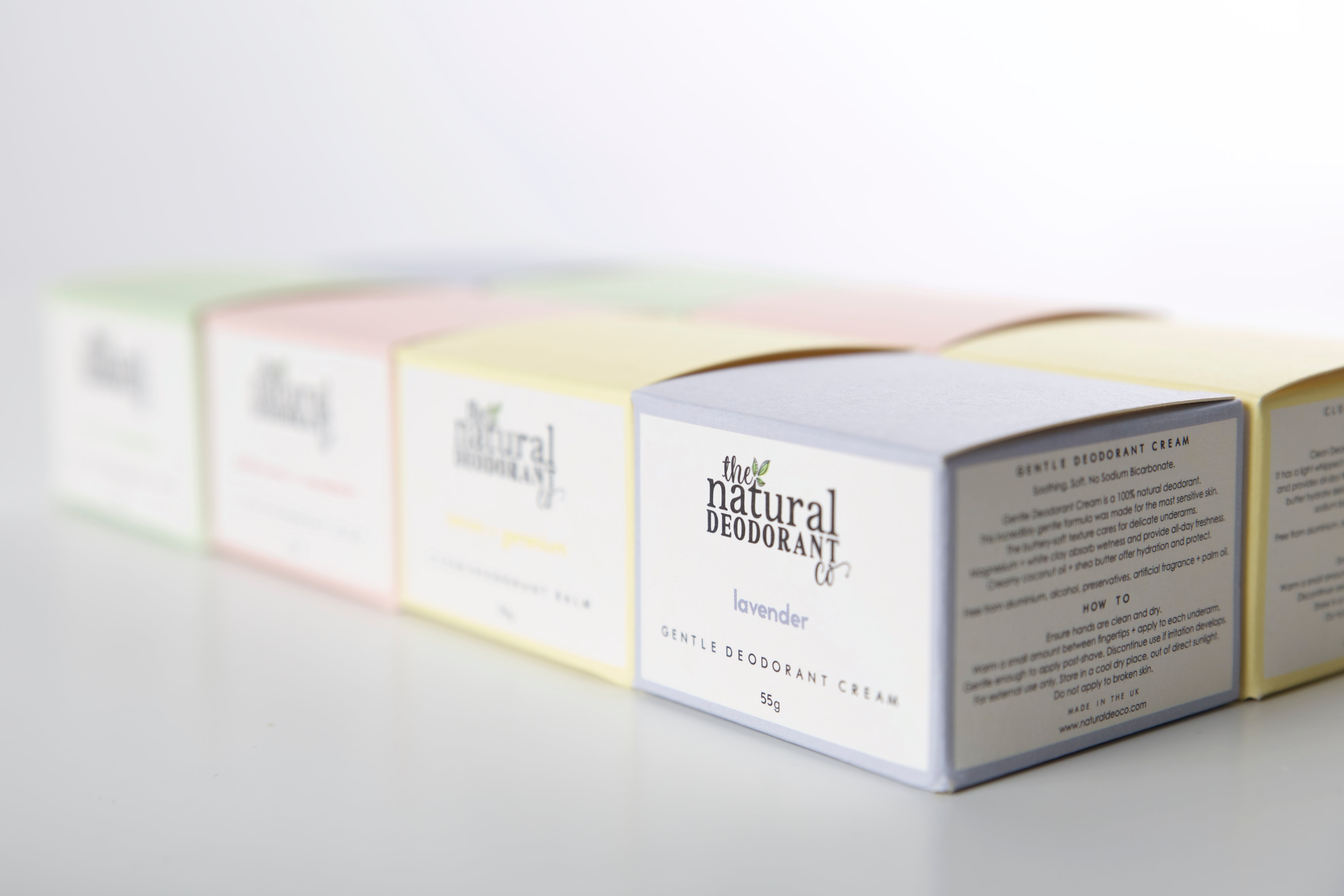 Baume Déodorant Clean Pamplemousse-Menthe - 55gr - The Natural Deo Co