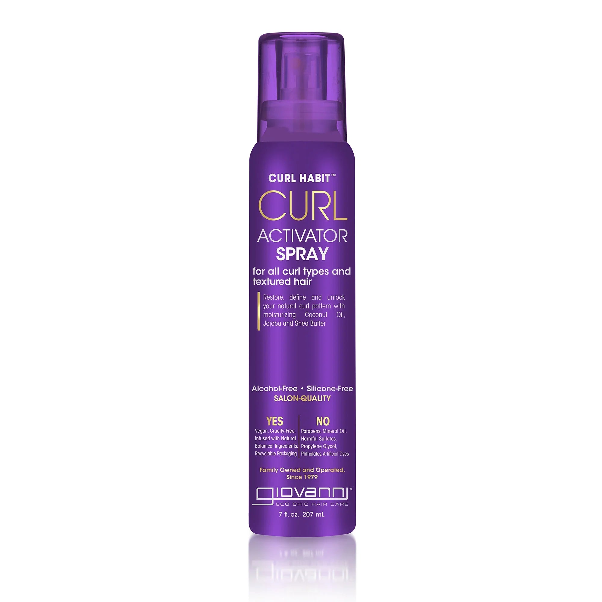 Spray activateur de boucles Curl Habit™ de Giovanni Cosmetics - 207 ml