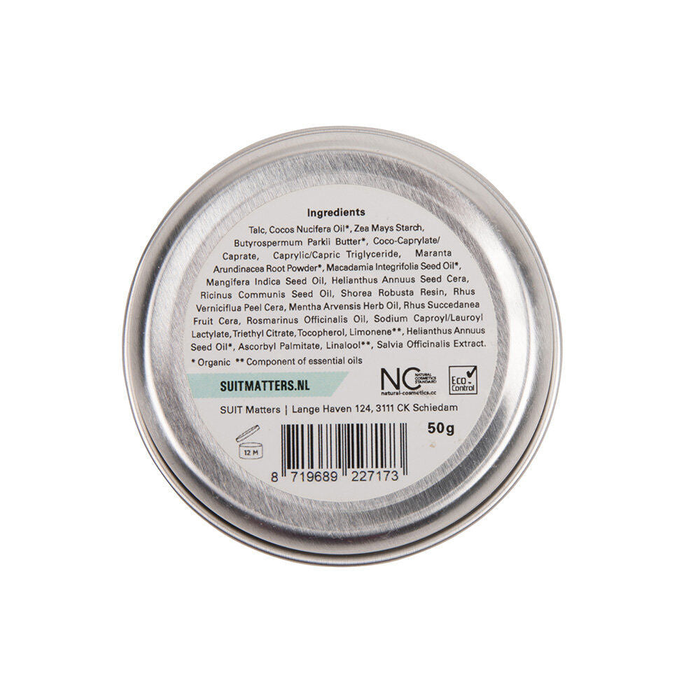 Crème Deodorant Mint - 50ml | SUIT Matters