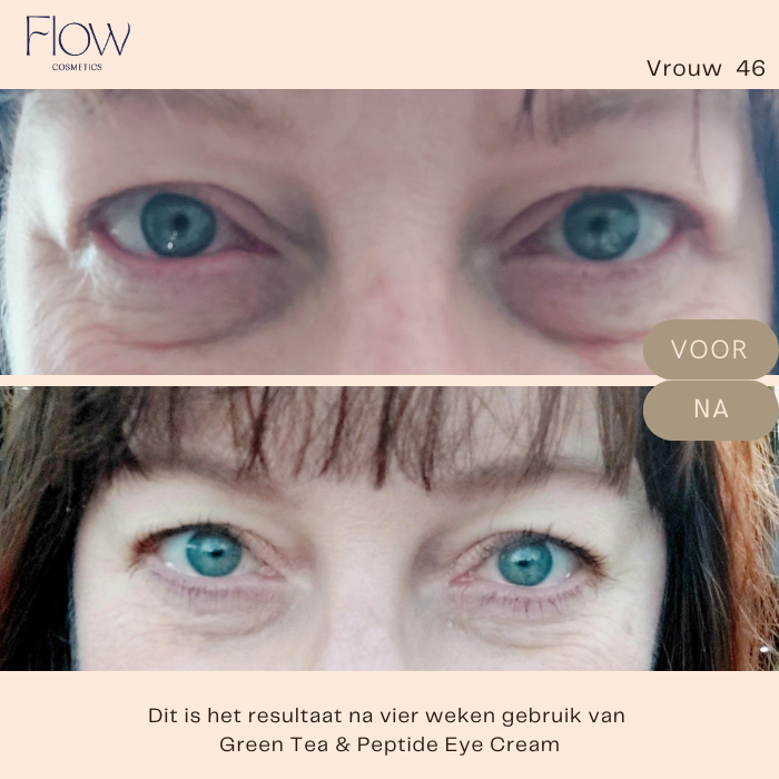 Green Tea &amp; Peptide Eye Cream - Flow Cosmetics - 15ml