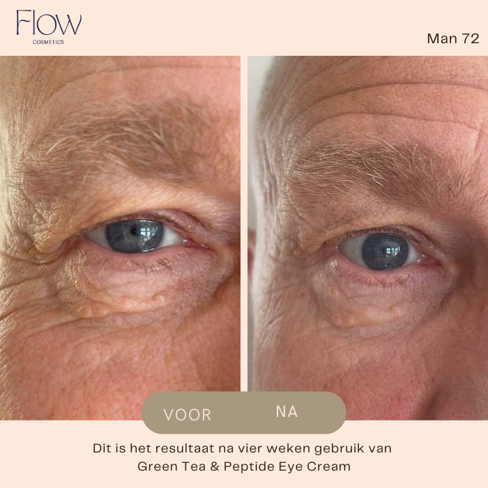 Green Tea &amp; Peptide Eye Cream - Flow Cosmetics - 15ml