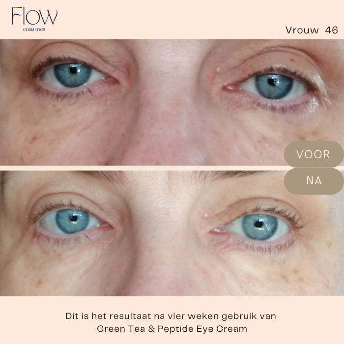 Green Tea &amp; Peptide Eye Cream - Flow Cosmetics - 15ml