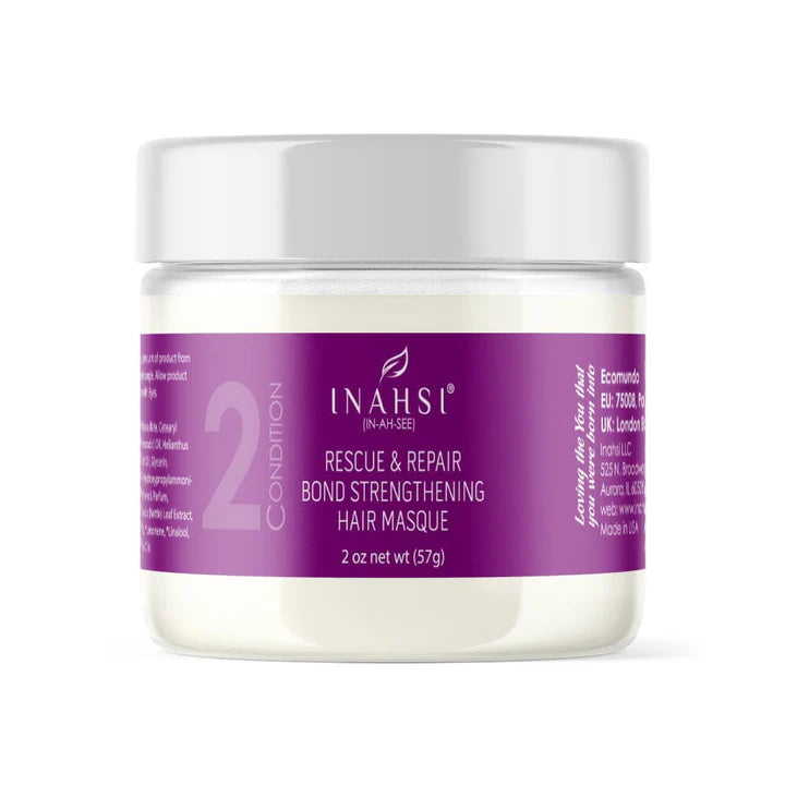 Inahsi Rescue &amp; Repair Bond Strengthening Hair Masque - Travel Size, 59ml