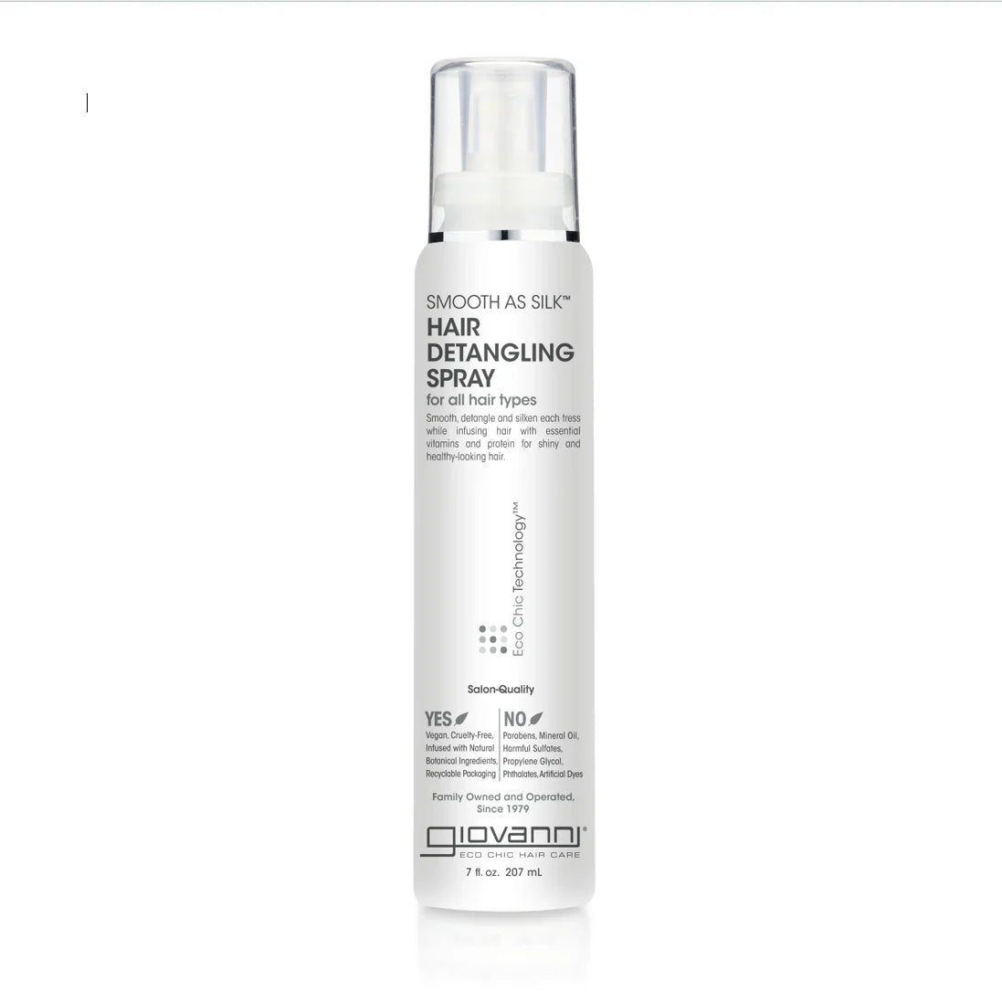 Spray démêlant Smooth as Silk™ - Giovanni Cosmetics - 207 ml